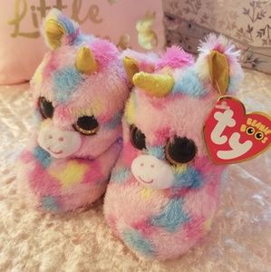 🦄 TY Unicorn Slippers